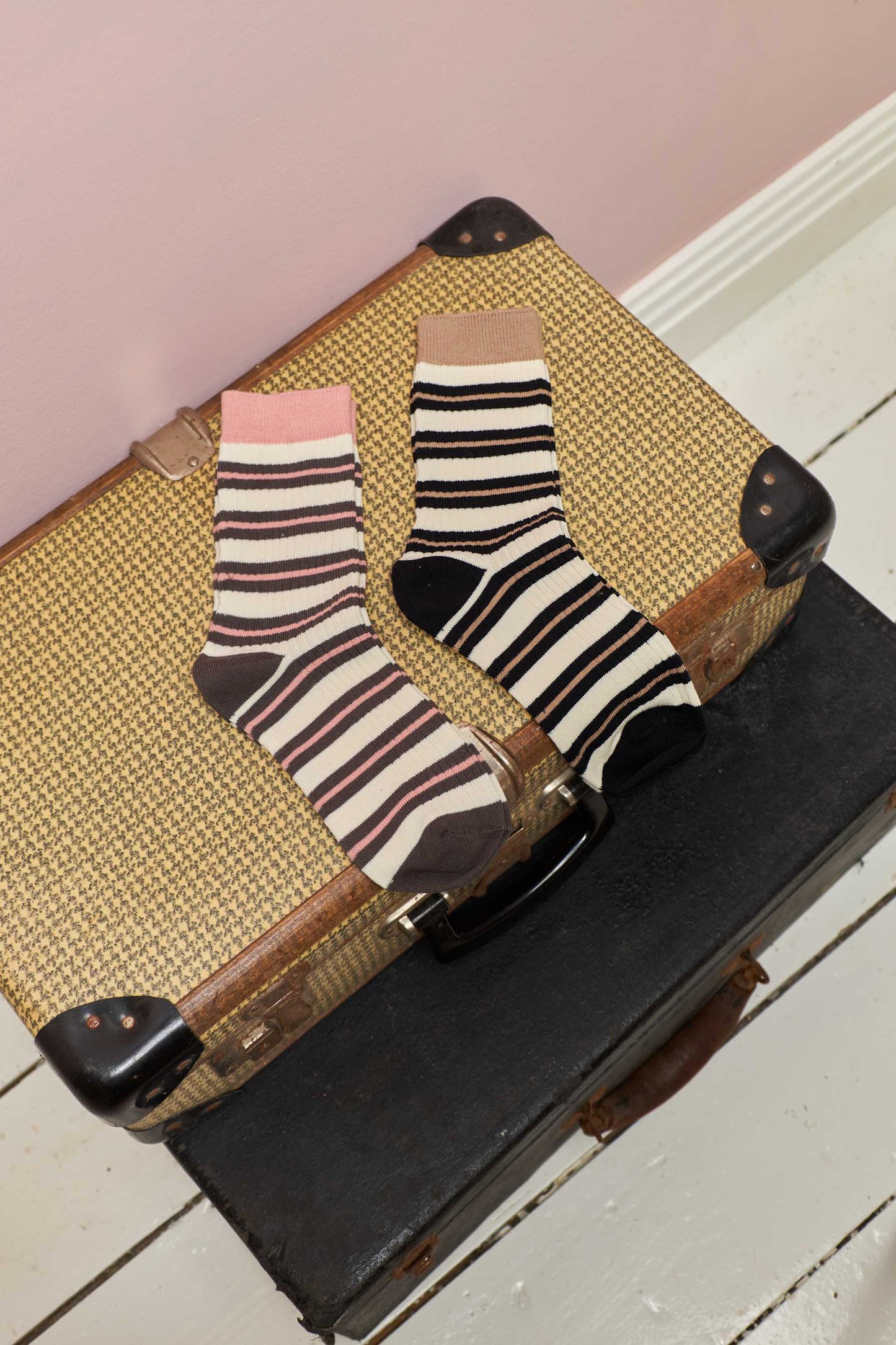 Brenda sokkar, khaki