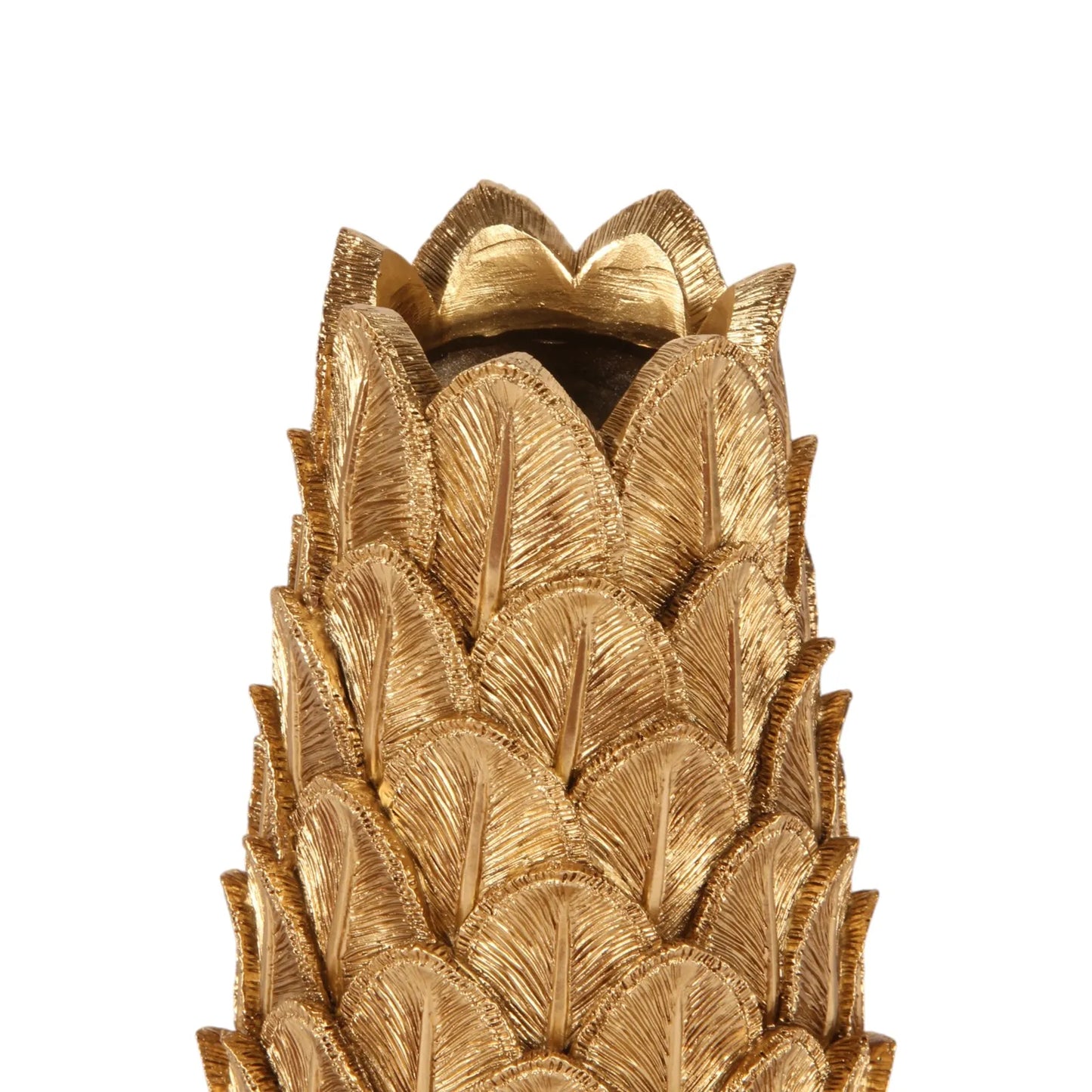 Vasi 22cm, gylltur