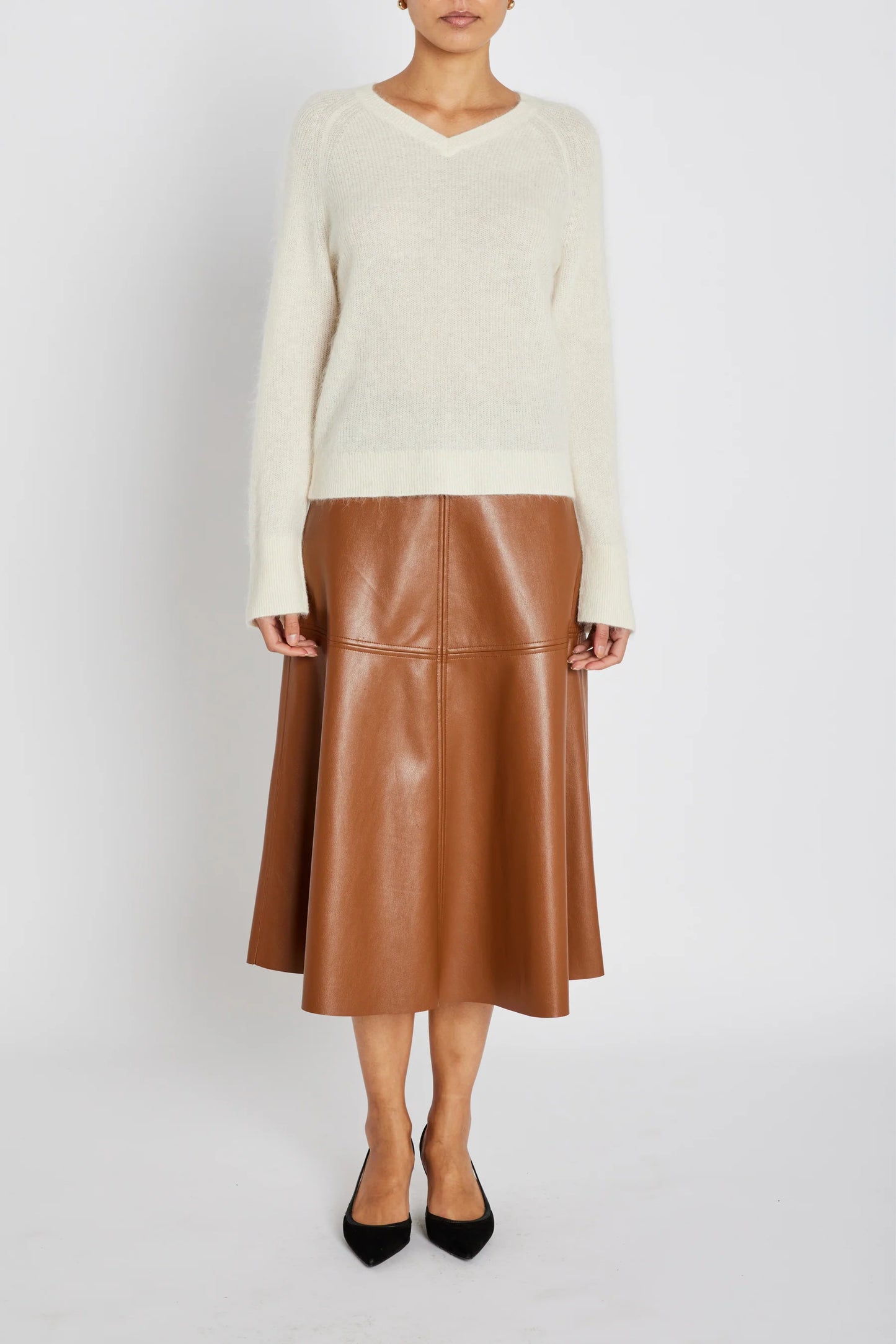 Fluffy Amera peysa, offwhite