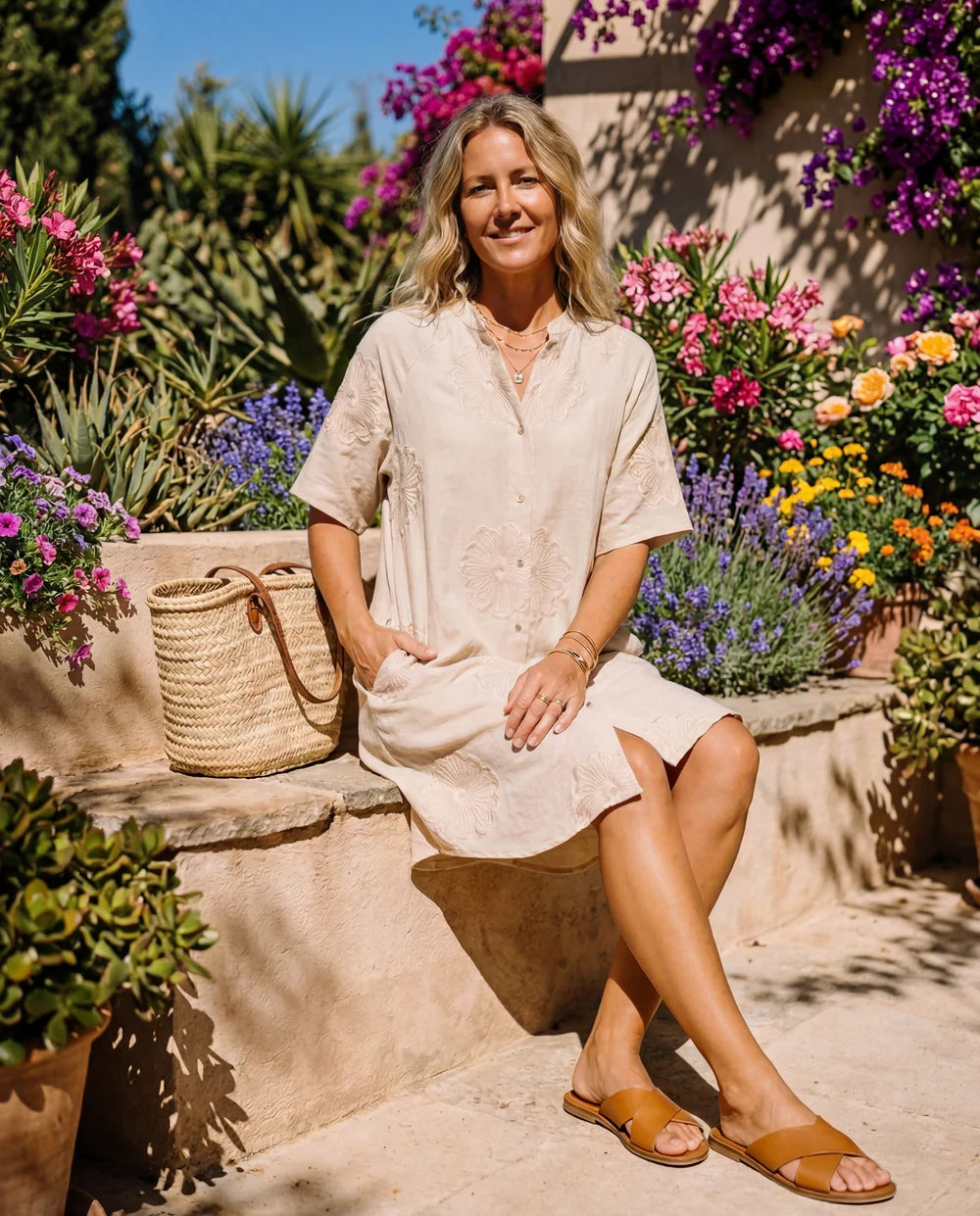 Suze kjóll, ljós