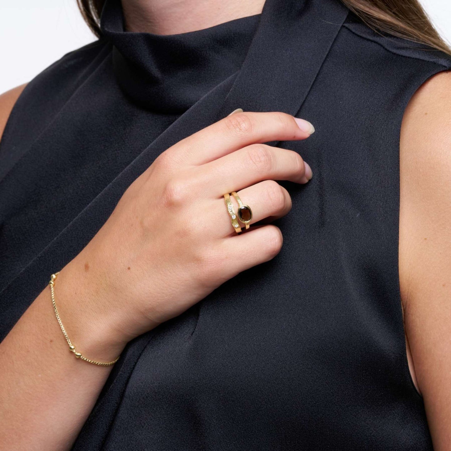 Camille armband, silfur