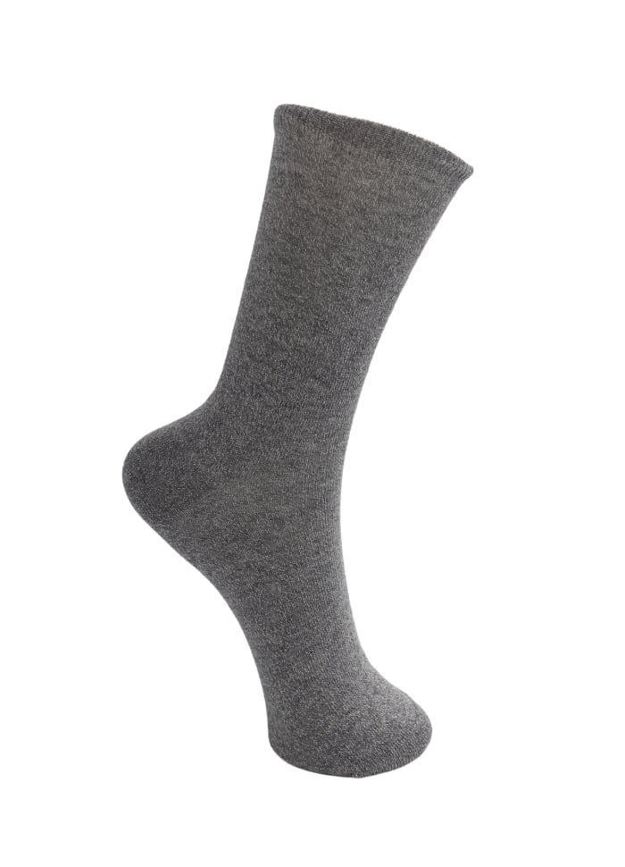 Lurex sokkar, silfur gráir