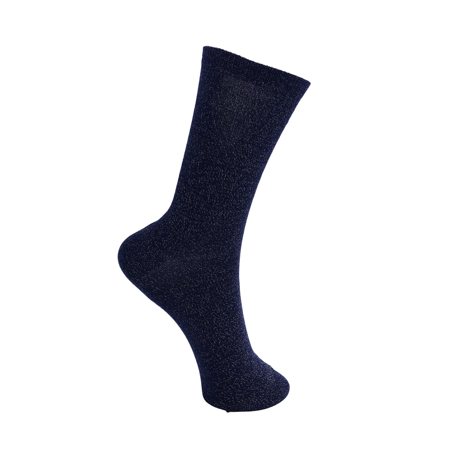 Lurex sokkar, navy