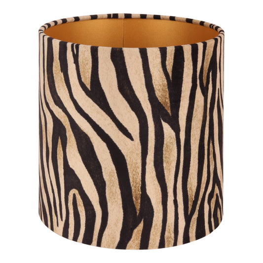 Lampaskermur 30 cm, zebra velvet